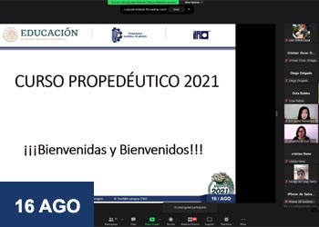 EL ITAO DIO COMIENZO AL CURSO PROPEDEUTICO DE NUEVO INGRESO 2021